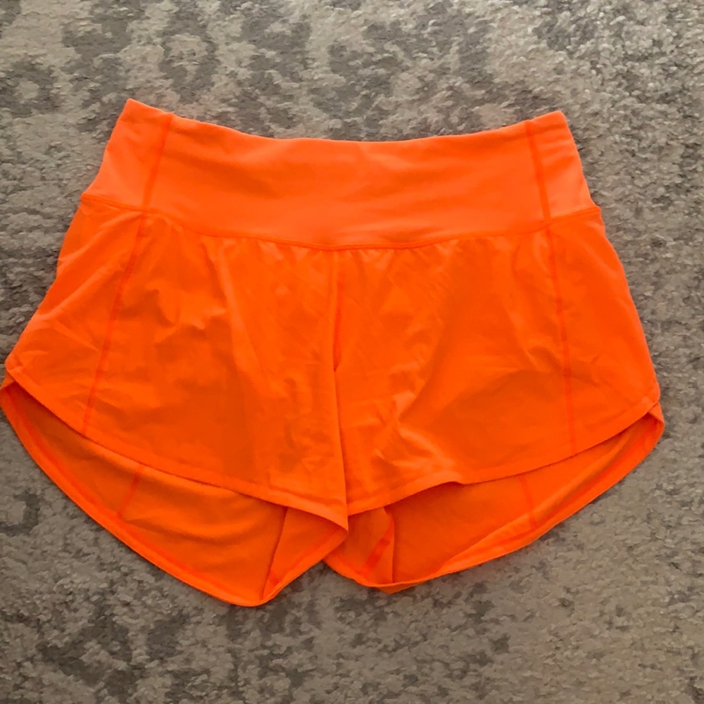 Lululemon speed up shorts 🧡⚡️